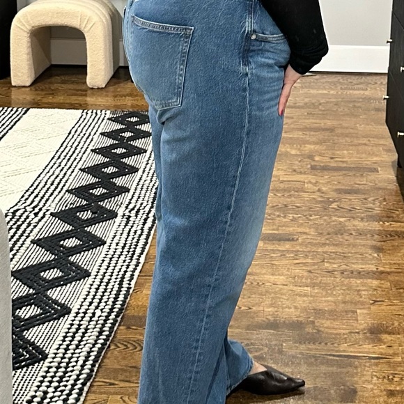 These are The Secret Sauce by AYR in size 33 S (short). Color is Good Mood. - Picture 3 of 6